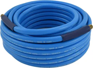Campbell Hausfeld 3/8" PVC 50 Foot Air Hose with Bend Restrictors (PA121600AV) , Blue