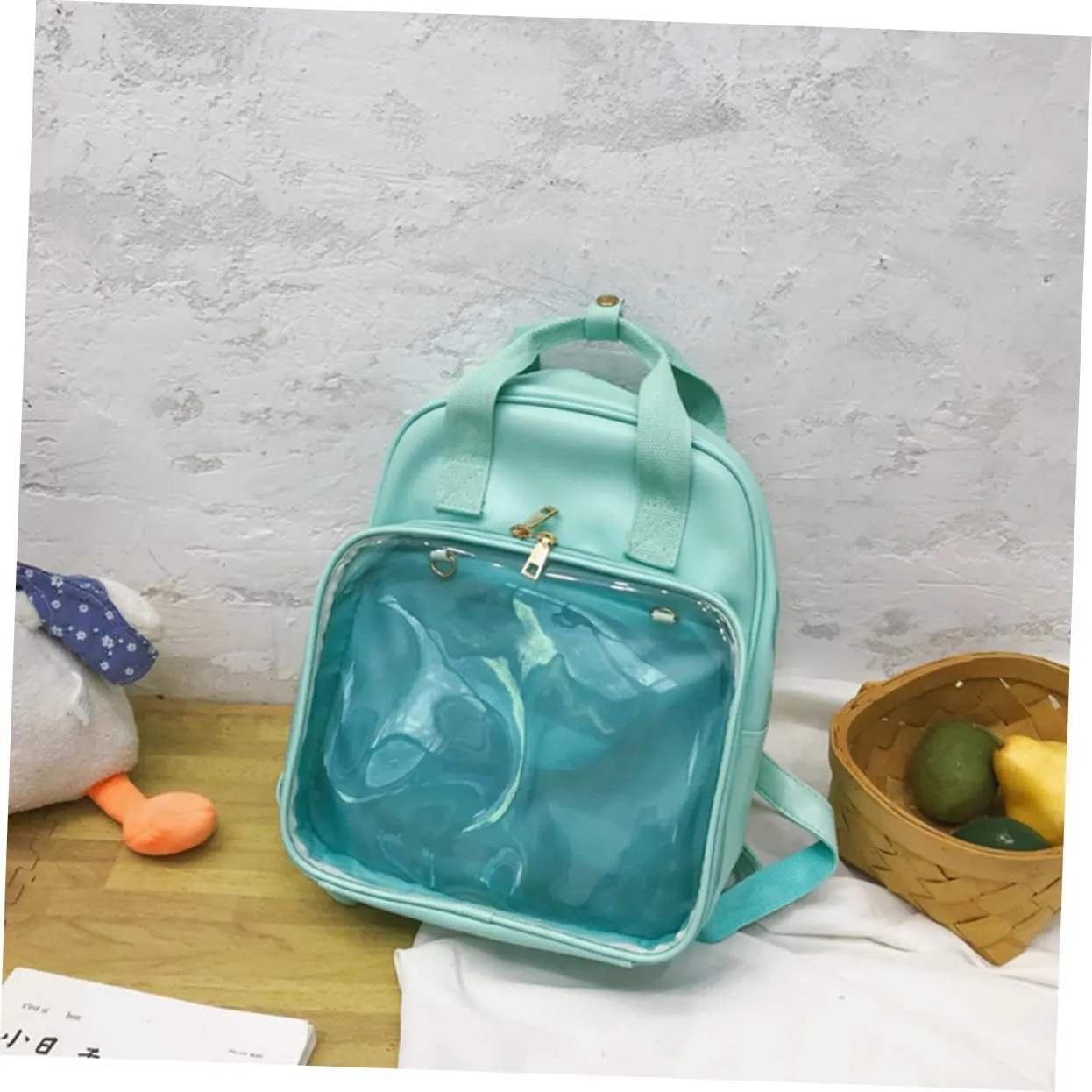 Candy Satchel Backpack School Bag for Girls Boys Adults Spacious Comfortable Easy Zipper