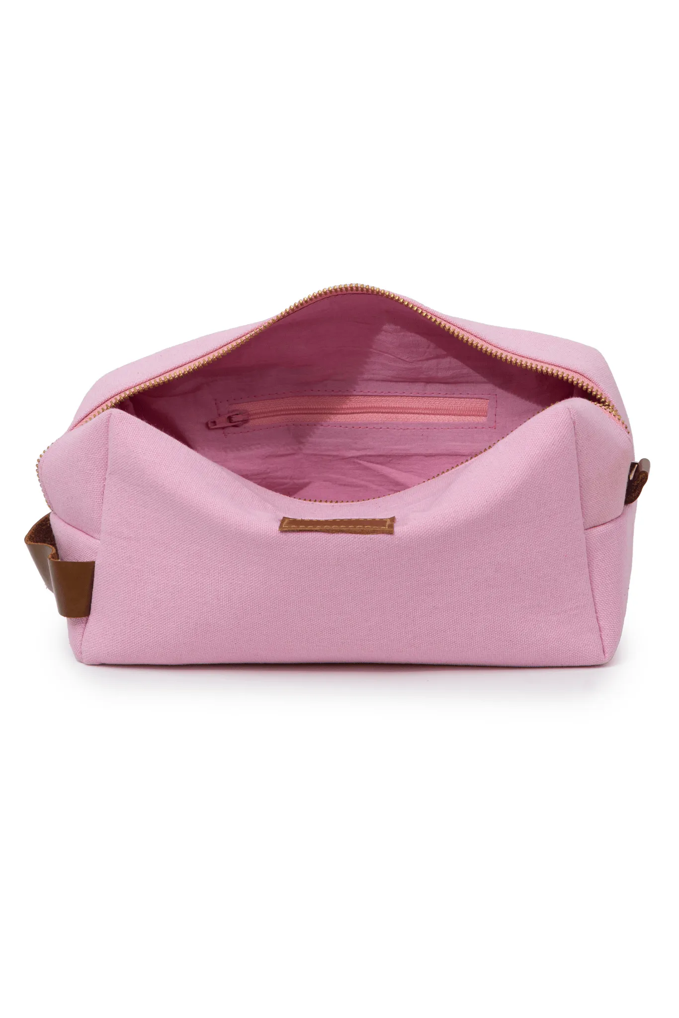Canvas Box Organizer Pouch - Pink