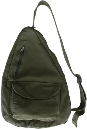 Canvas Crossbody Bag Unisex Shoulder Bag for University Campus Chest Bag Sports Bag for Mens Womens