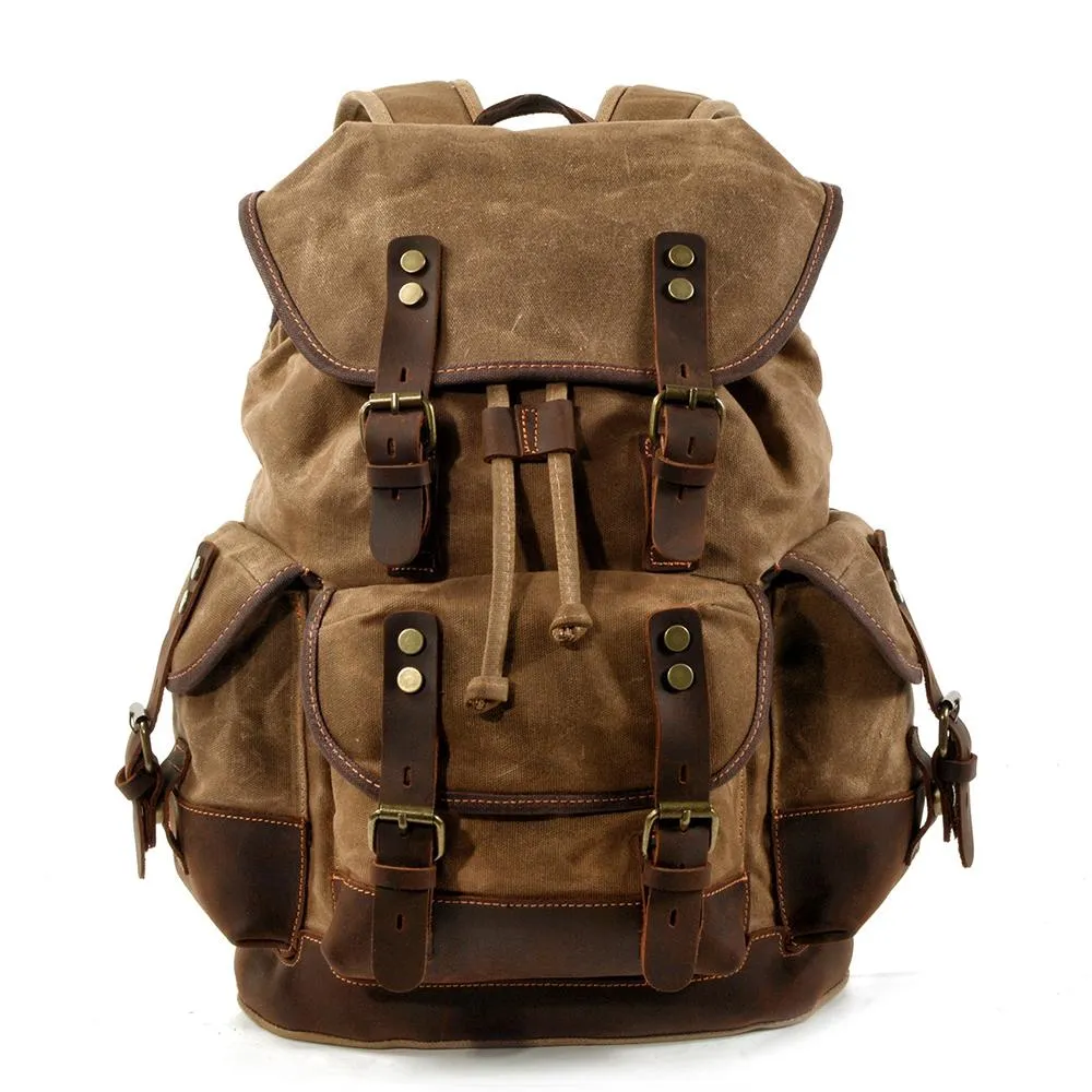Canvas Hiking Backpack | Brody