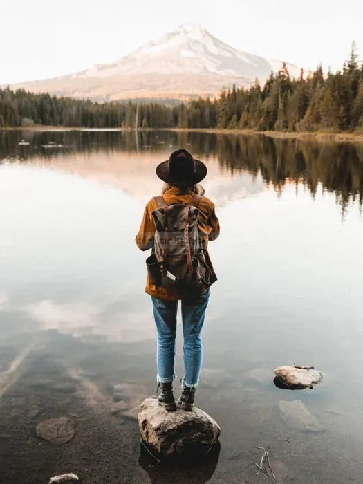 Canvas Roll Top Backpack