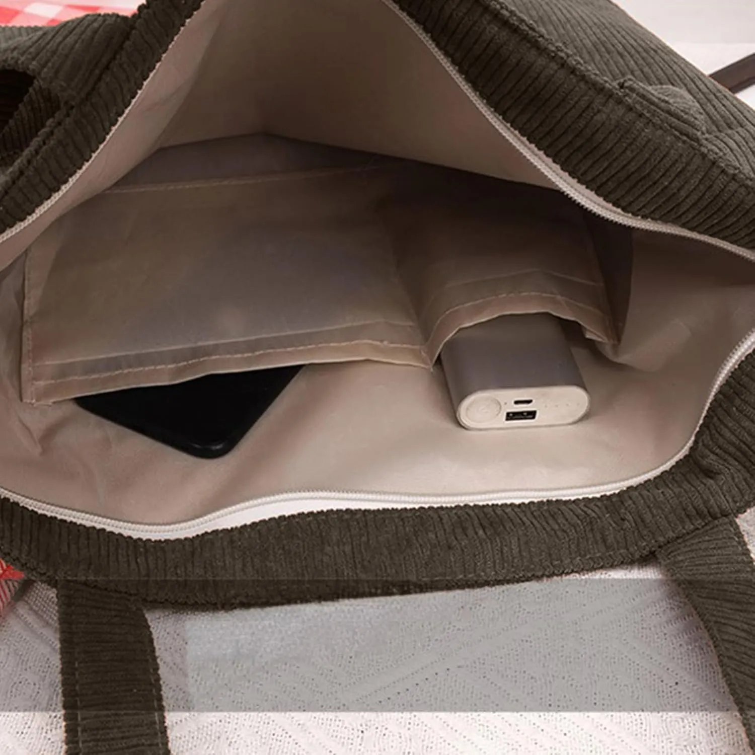 Canvas Tote Bag for Women - Crossbody, Shoulder, Travel & Beach Bag