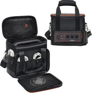 Carrying Bag for Jackery Portable Power Station Explorer 2000 Storage Pockets Battery Case Travel Power Pack