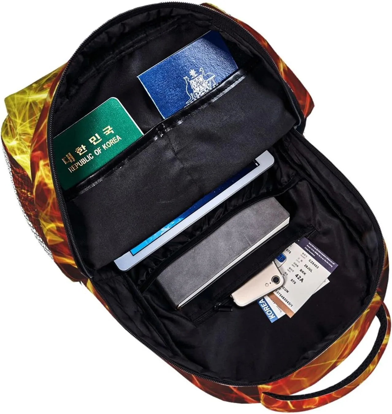 Casual Large Capacity Backpack Travel Daypacks Hiking Lightweight Shoulder Bag