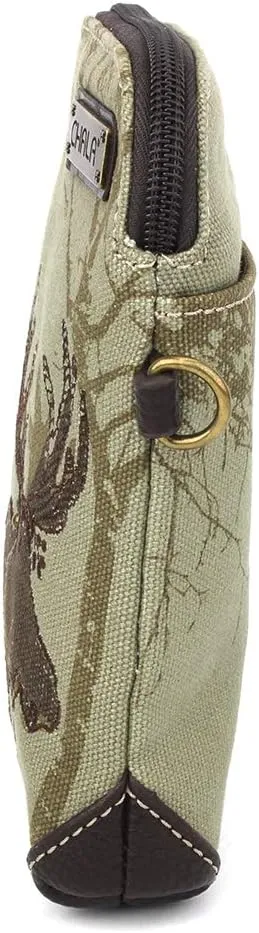 CHALA Canvas Crossbody Cell Phone Purse - Women Multicolor Handbag with Adjustable Strap