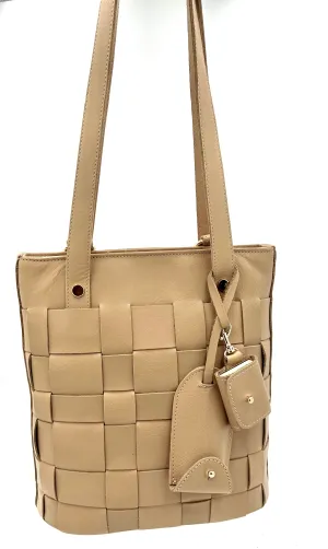Chelsea Backpack Tote Bag - Hazelnut