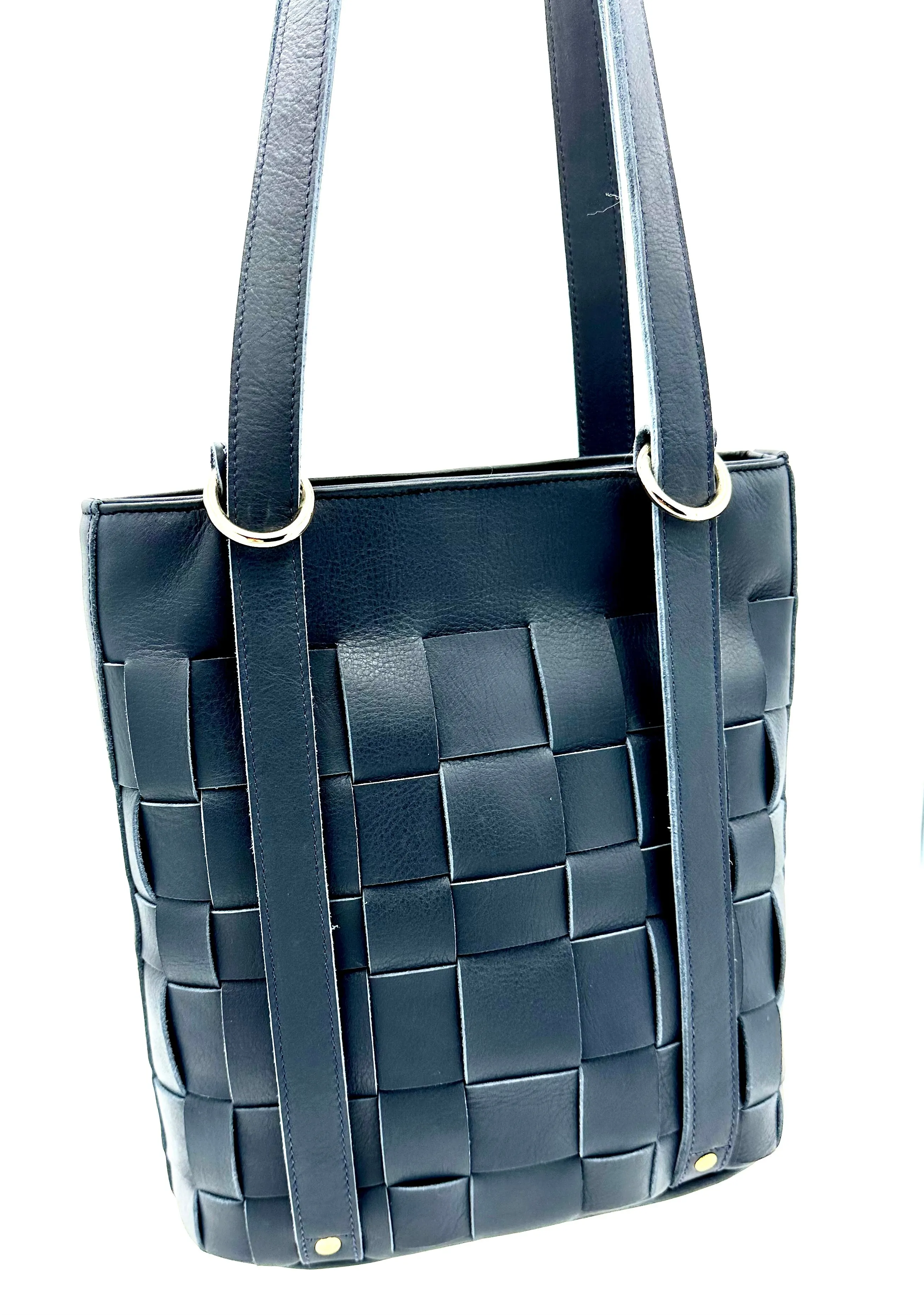 Chelsea Backpack Tote Bag - Navy