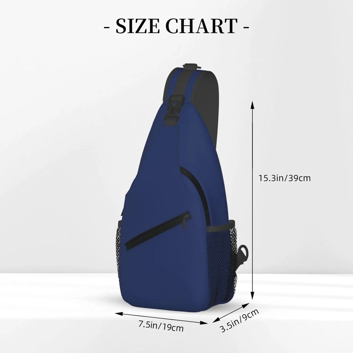 Chest Bag Fashion Casual Sports Daypack Travel Hiking Sling Bag for Women Men