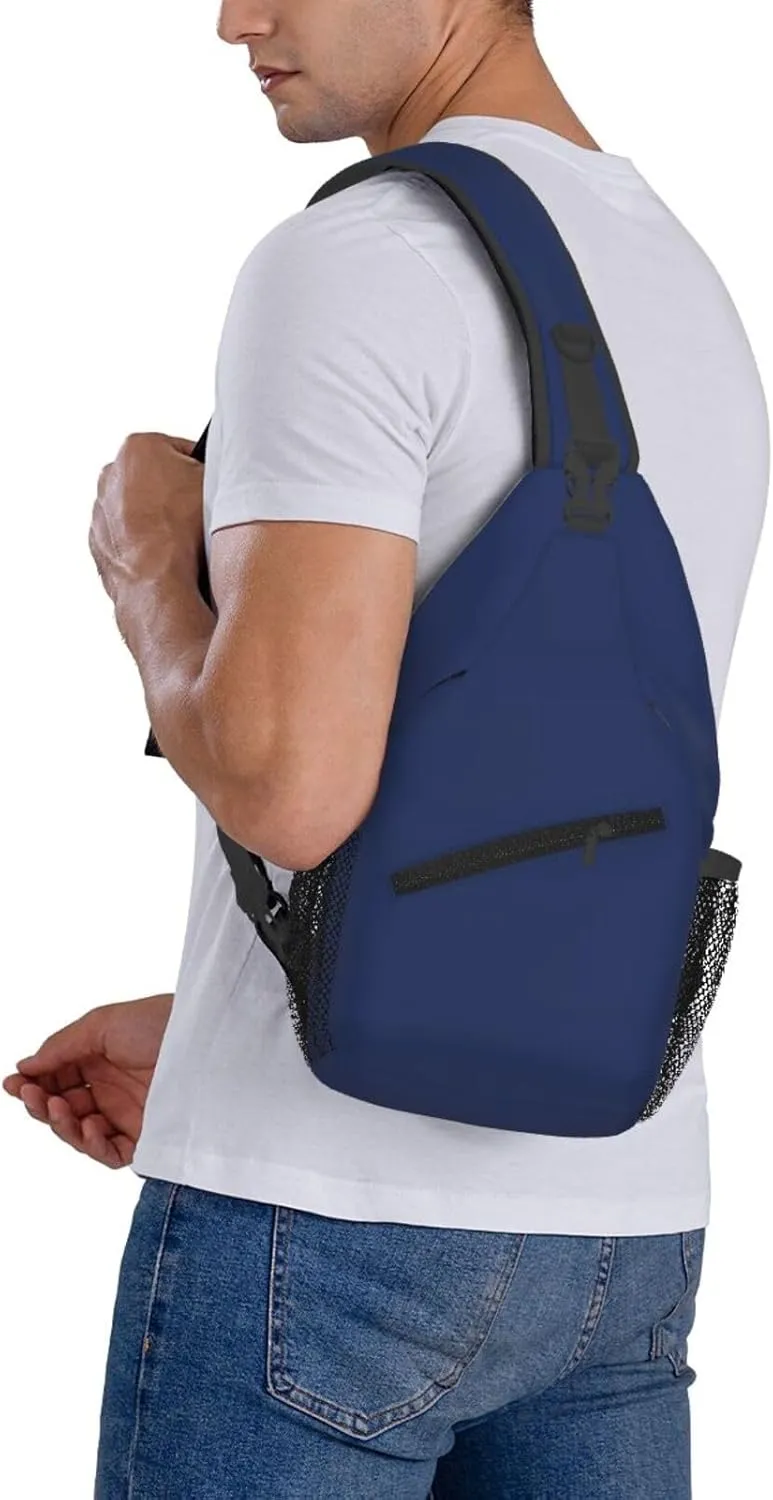 Chest Bag Fashion Casual Sports Daypack Travel Hiking Sling Bag for Women Men