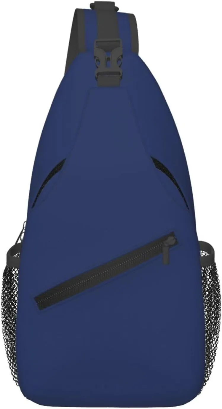 Chest Bag Fashion Casual Sports Daypack Travel Hiking Sling Bag for Women Men
