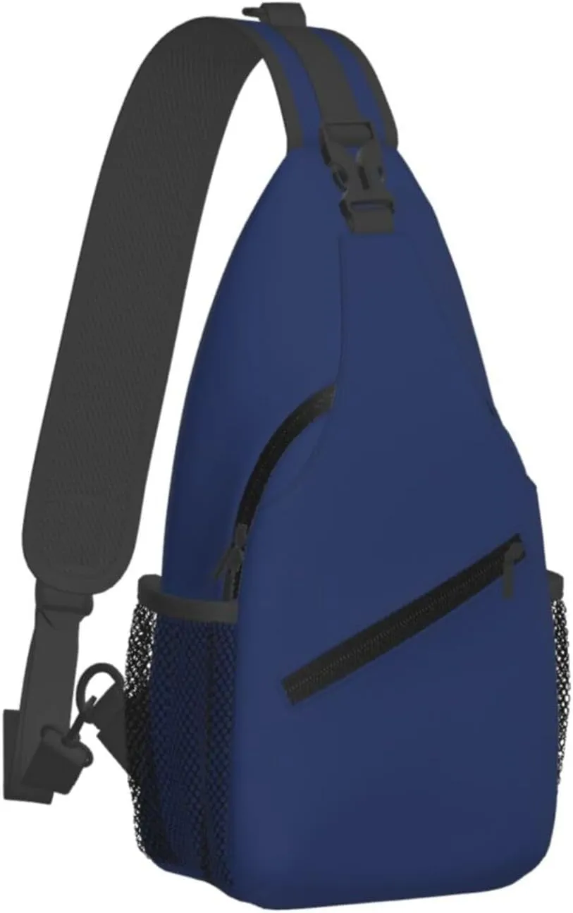 Chest Bag Fashion Casual Sports Daypack Travel Hiking Sling Bag for Women Men