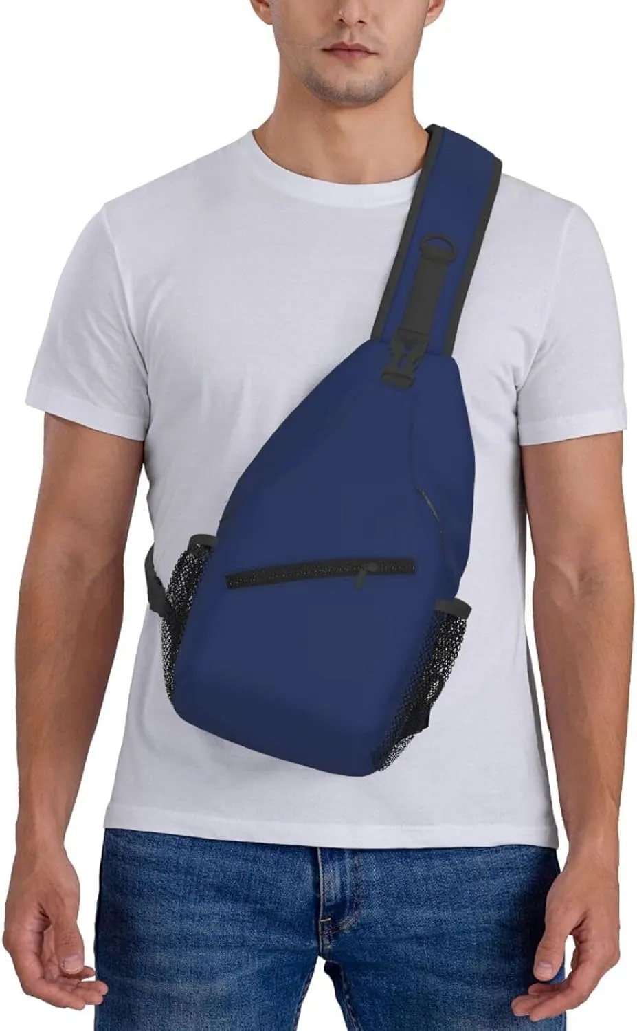 Chest Bag Fashion Casual Sports Daypack Travel Hiking Sling Bag for Women Men