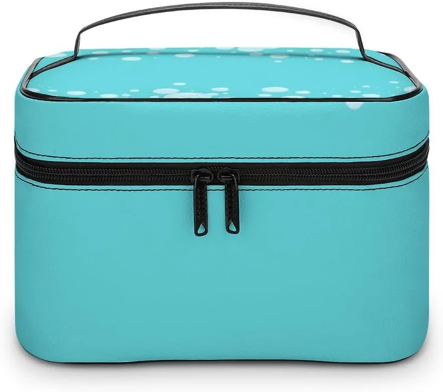 CHIGUA Liquid Soap Bubbles Foam Border Portable Travel Organizer Cosmetic Bag for Women Makeup Bag Handy Toiletry Washing Bag Receiving Bag Accessories Travelling Essentials Storage Pouch
