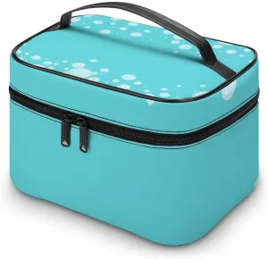 CHIGUA Liquid Soap Bubbles Foam Border Portable Travel Organizer Cosmetic Bag for Women Makeup Bag Handy Toiletry Washing Bag Receiving Bag Accessories Travelling Essentials Storage Pouch