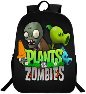 Children Backpack Unisex Pupils Cartoon Students Bookbag Canvas Schoolbag Kid's Knapsack Teens Boy Girl Daypack (Color C)