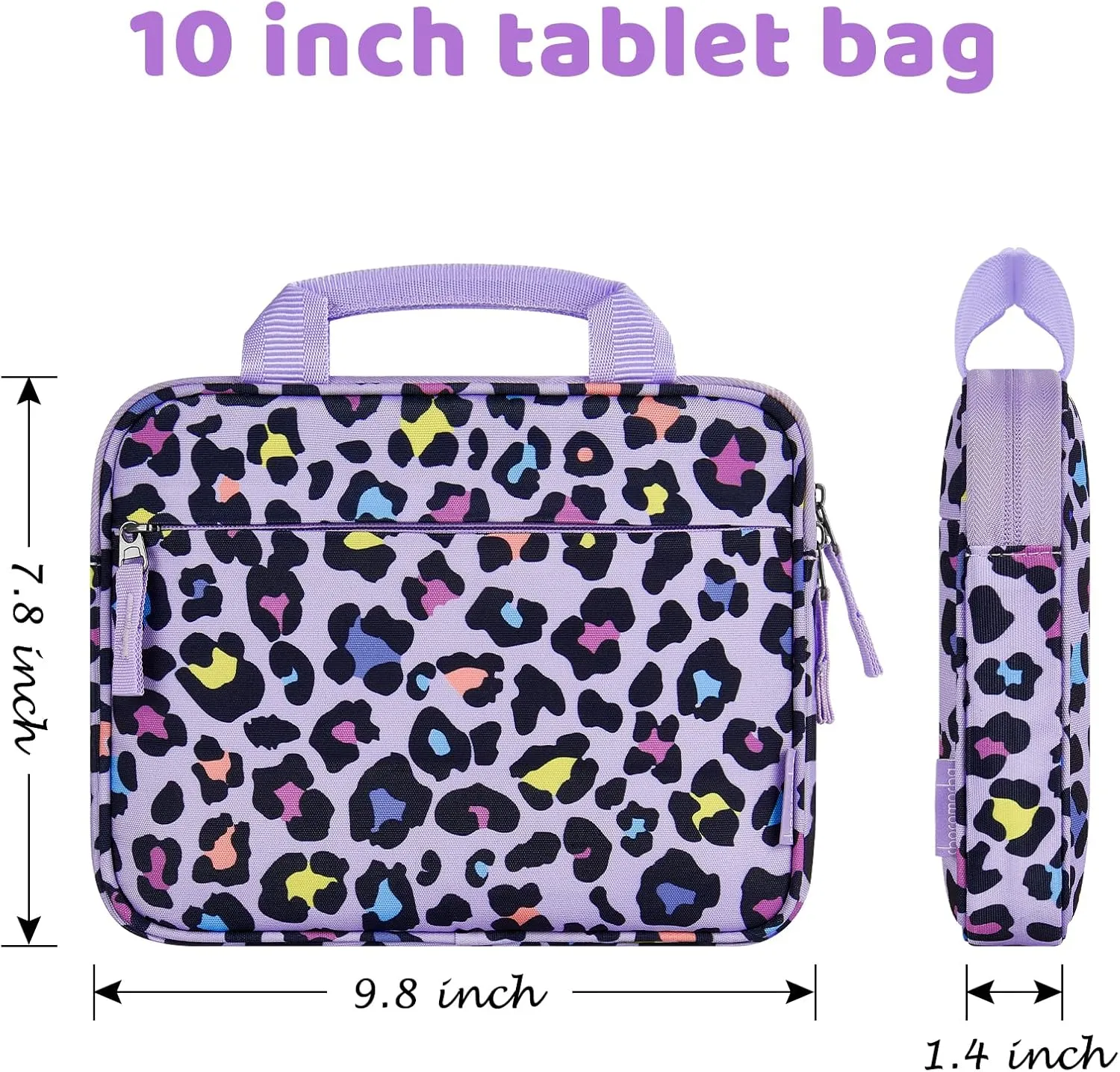 Choco Mocha Kids Tablet Sleeve Bag for Boys & Girls, (10-12.5Inch)