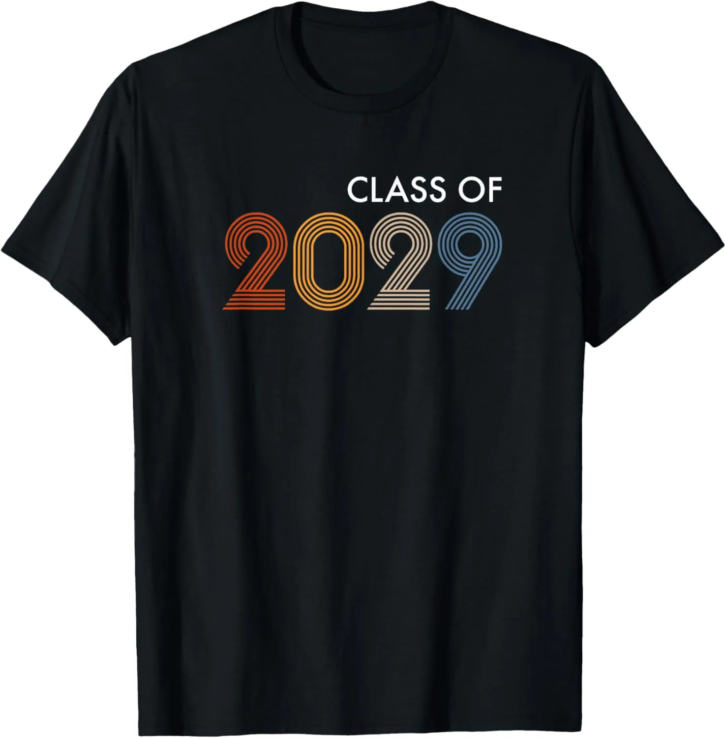 Class of 2029 College University High School Future Graduate T-Shirt