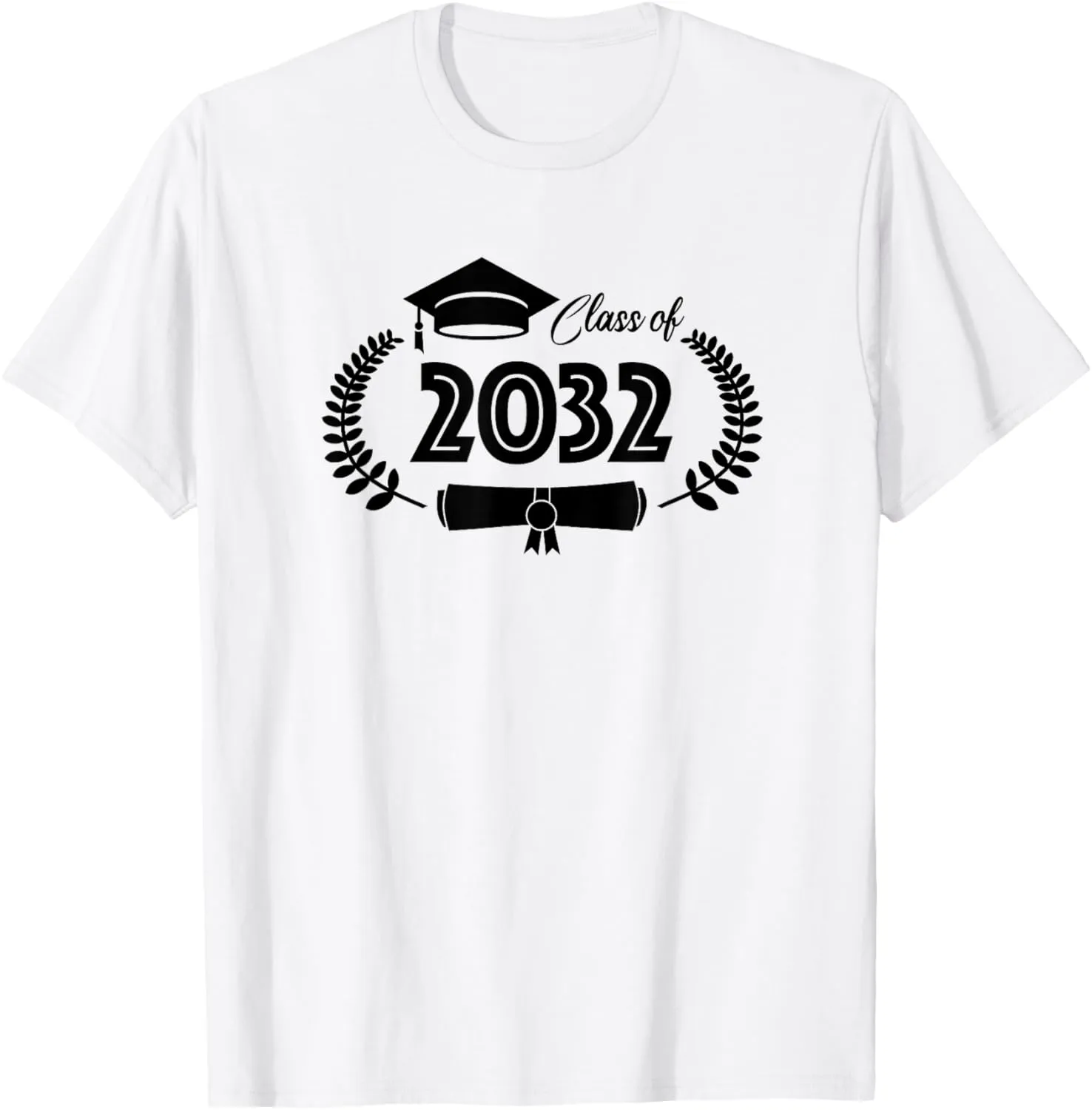 Class of 2032 College University High School Future Graduate T-Shirt