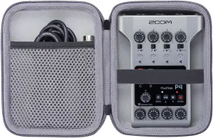 co2CREA for Zoom PodTrak P4 Podcast Recorder Hard Protective Case, Portable Travel Case Replacement