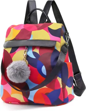 COFIHOME Backpack Purse for Women Mini Anti-theft bag Waterproof Nylon Backpack Stylish Large Capacity Travel Bag