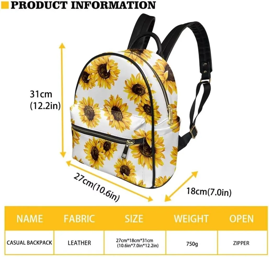 Coldinair Christmas Elk Leather Backpack Purse for Women Mini Backpack Travel Casual Daypack Backpack Small Anti-Theft Shoulder Bag Satchel Purse for Women Ladies Teen Kids
