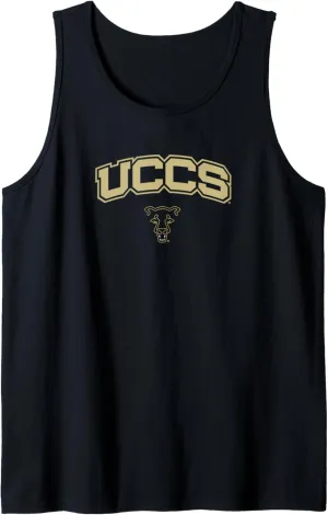 Colorado Springs UCCS Mountain Lions One Color Arch Logo Tank Top