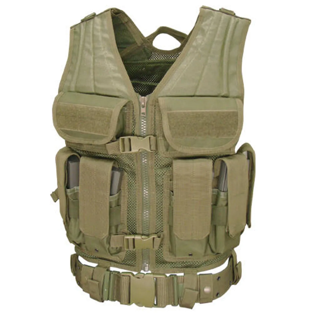 Condor Elite Tactical Vest – MOLLE, OD Green Military Vest