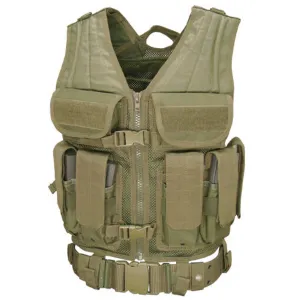 Condor Elite Tactical Vest – MOLLE, OD Green Military Vest