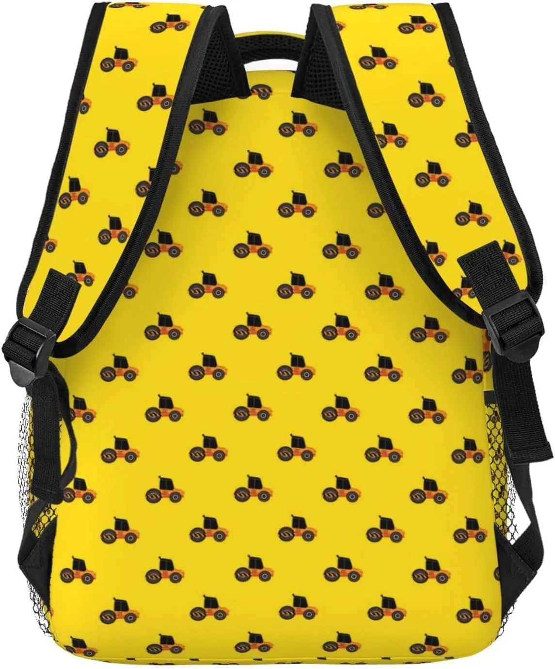 Construction Road Roller Truck Backpack Lightweight Laptop Backpack Casual Daypack Travel Double Shoulder Bag For Women Men