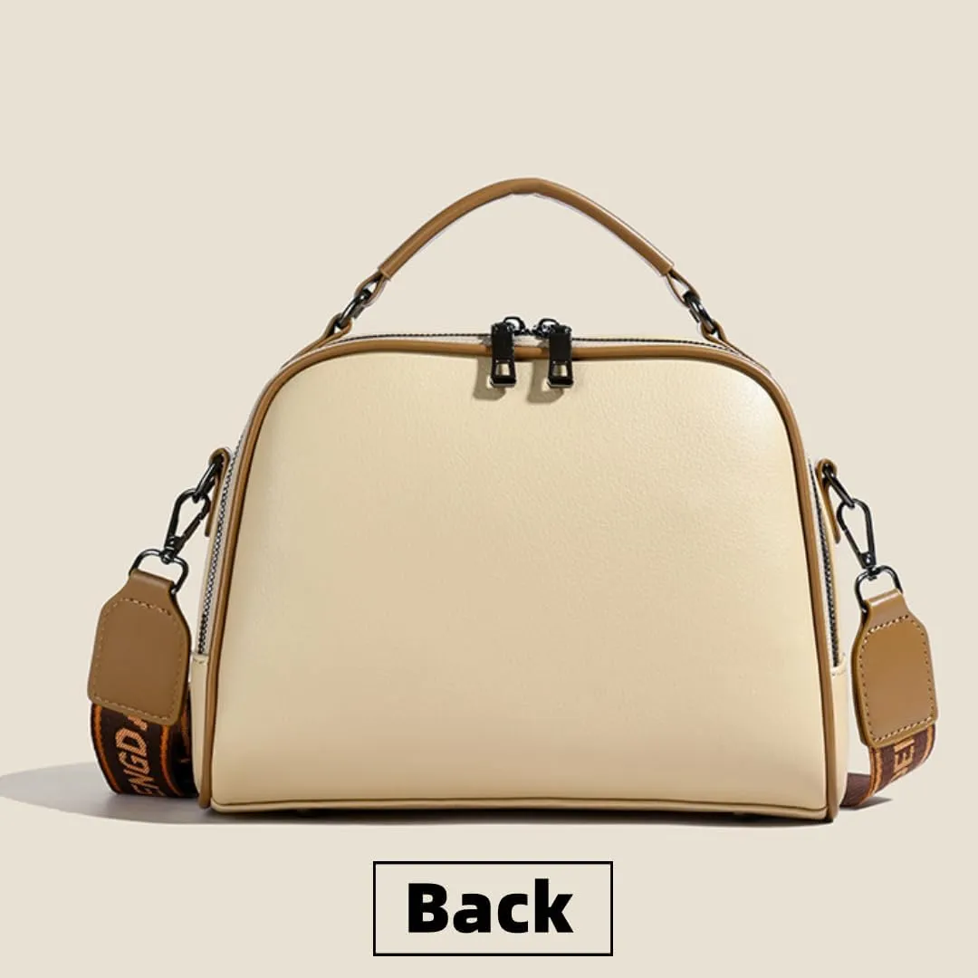 Crossbody Bag for Women,Chic Multi-Layer PU Handbag with Wide shoulder strap- Versatile Hobo Tote,Gifts