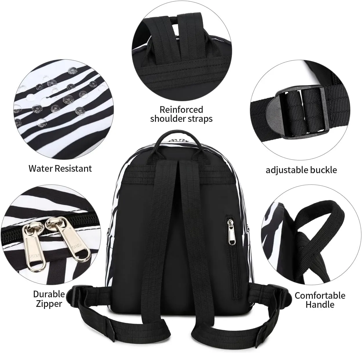 Cusangel Small Backpack Purse for Women, Mini Backpack Purse for Woman Girls, Light Weight Small Waterproof soft leather Backpack Purses Daily Travel Cute little Backpack for Birthday, Christmas