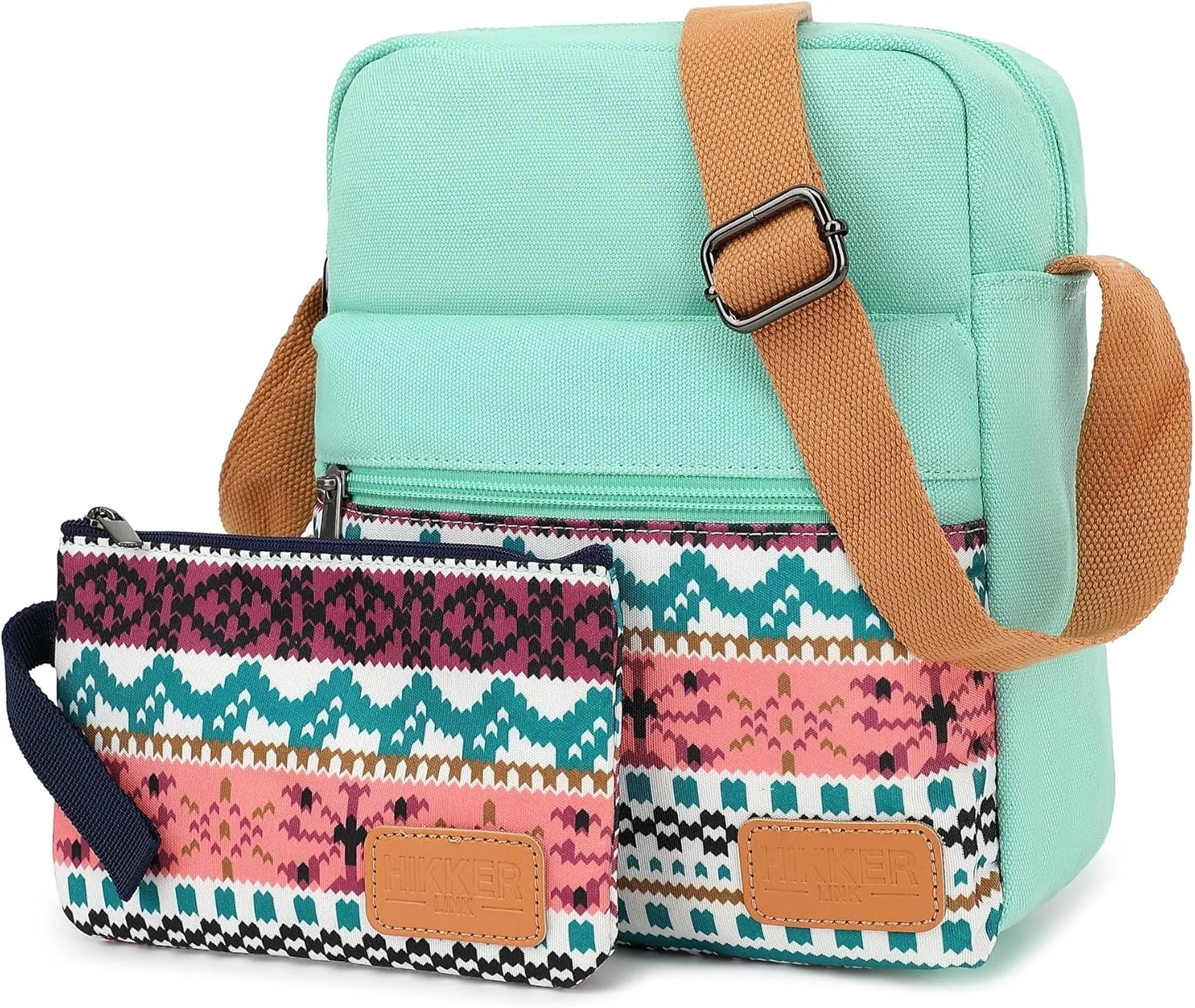 Cute Crossbody Bag and Purse Casual Canvas Shoulder Bag for Women