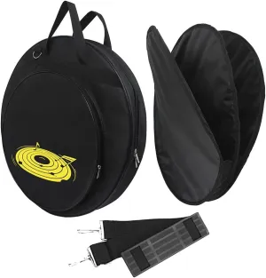 Cymbal Bag, 21 inch Cymbal Handbag The 21 inch Cymbals Bag with 3 Layers of Pocket and a Detachable Shoulder Strap Playing Accessories