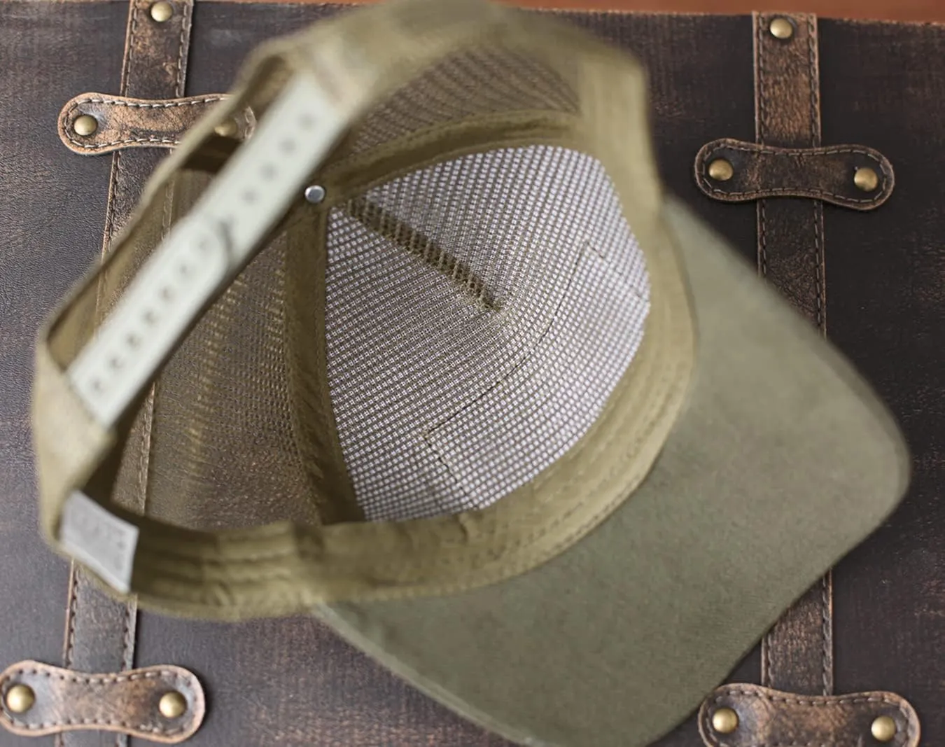 Dad Hat Gift for Father's Day - New Grandpa Gift Trucker Hat for Dad Golf Hat with Custom Leather Patch