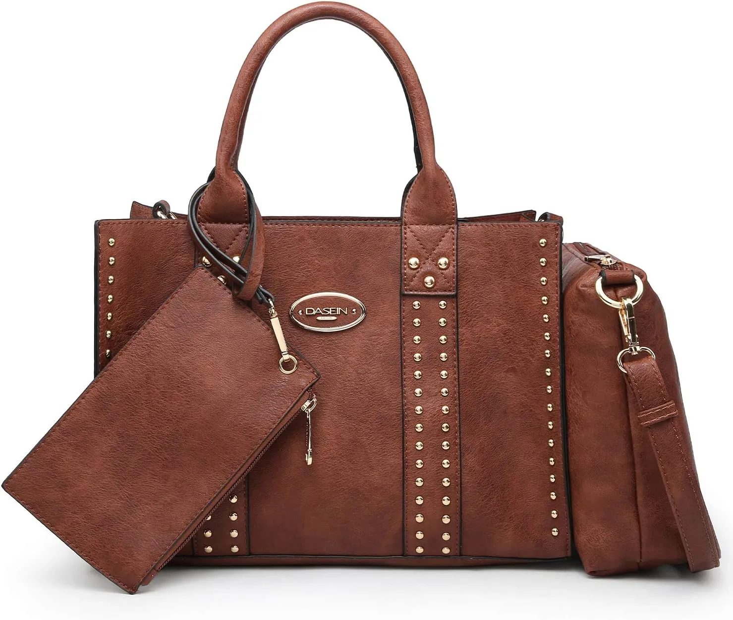 Dasein Purses Handbags for Women Tote Wallet Set Top Handle Satchel Shoulder Hobo Bag 3pcs