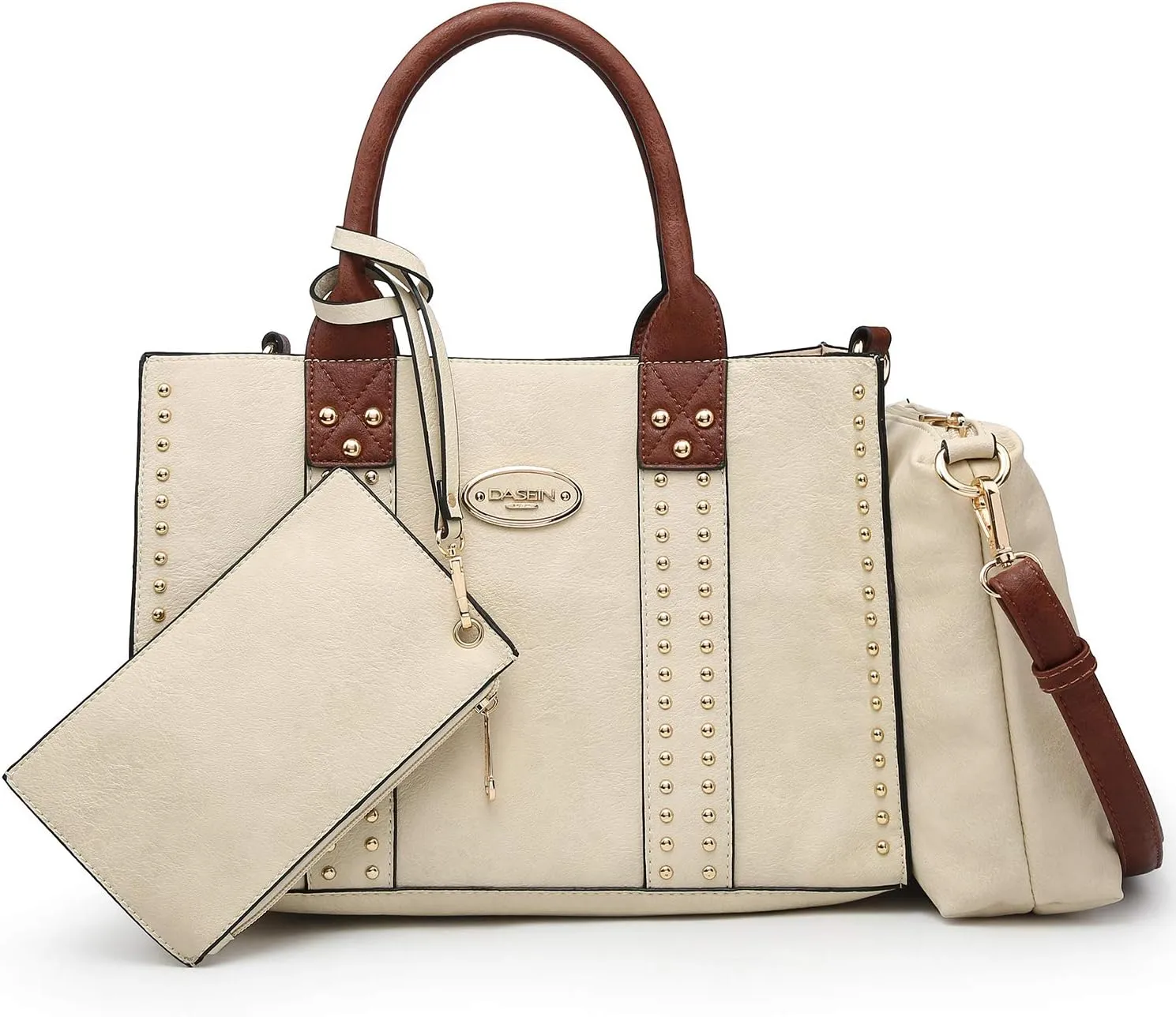 Dasein Purses Handbags for Women Tote Wallet Set Top Handle Satchel Shoulder Hobo Bag 3pcs