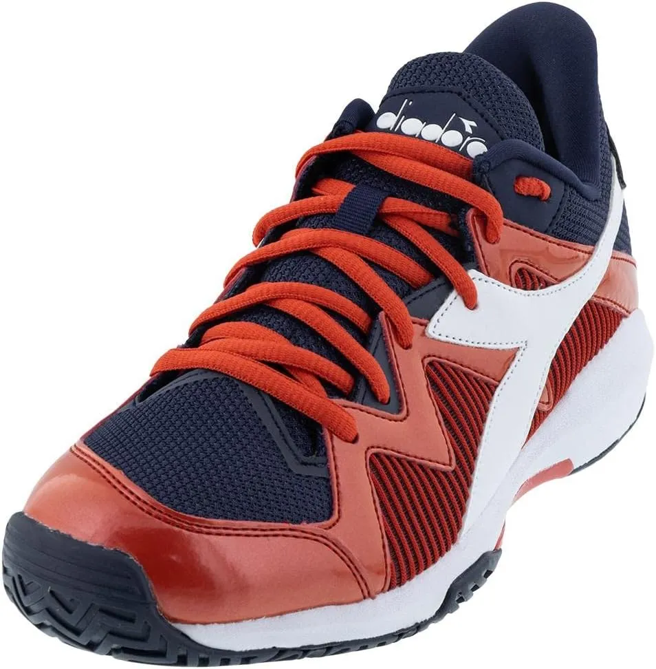 Diadora Junior`s B.Icon 2 Tennis Shoes Blue Corsair and White