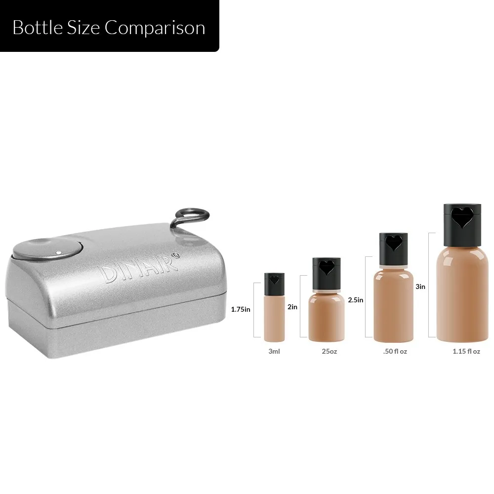 Dinair Airbrush Makeup | Fantasy Bright Green | 4 Face & Body Art | .27 fl oz