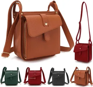Dollver Crossbody Purse Dollver Unique Design Crossbody Leather Bag Dollver Crossbody Bag for Women