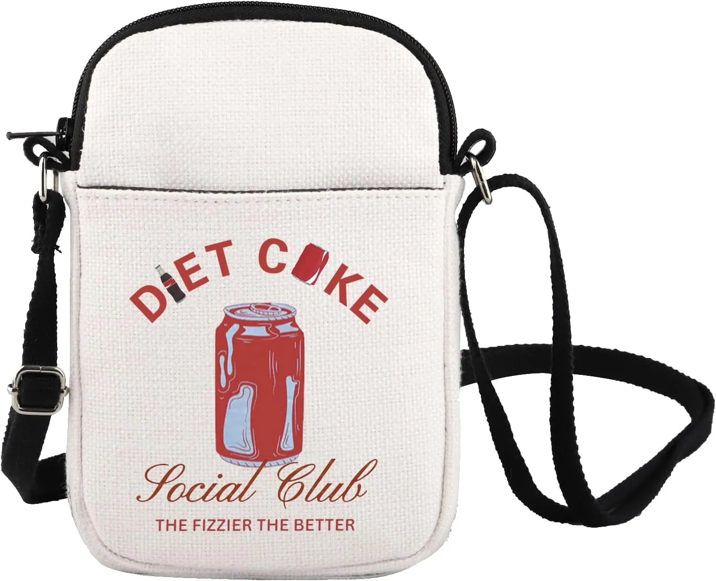 Drinks Crossbody Bag Fizzy Drink Lover Gift Fizzy Drink Addict Shoulder Bag Drink Lover Messenger Bag Vodka Drinker Gift
