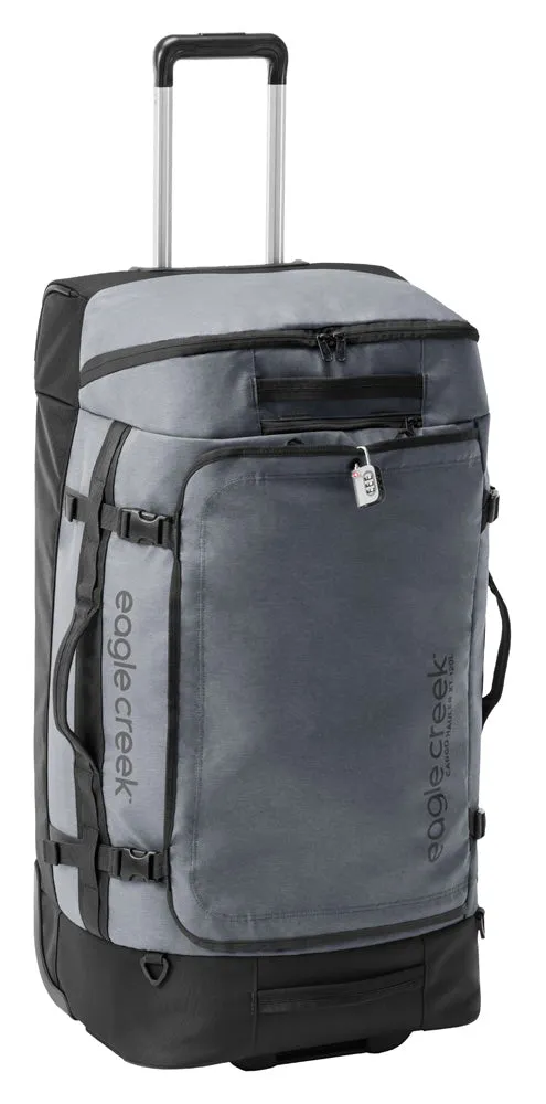 Eagle Creek Cargo Hauler XT Wheeled Luggage Duffel with Telescoping Handle and Straps, Lockable U-Lid, Top Compartment, and Compression Straps