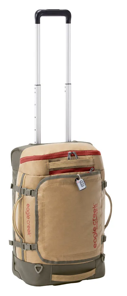 Eagle Creek Cargo Hauler XT Wheeled Luggage Duffel with Telescoping Handle and Straps, Lockable U-Lid, Top Compartment, and Compression Straps