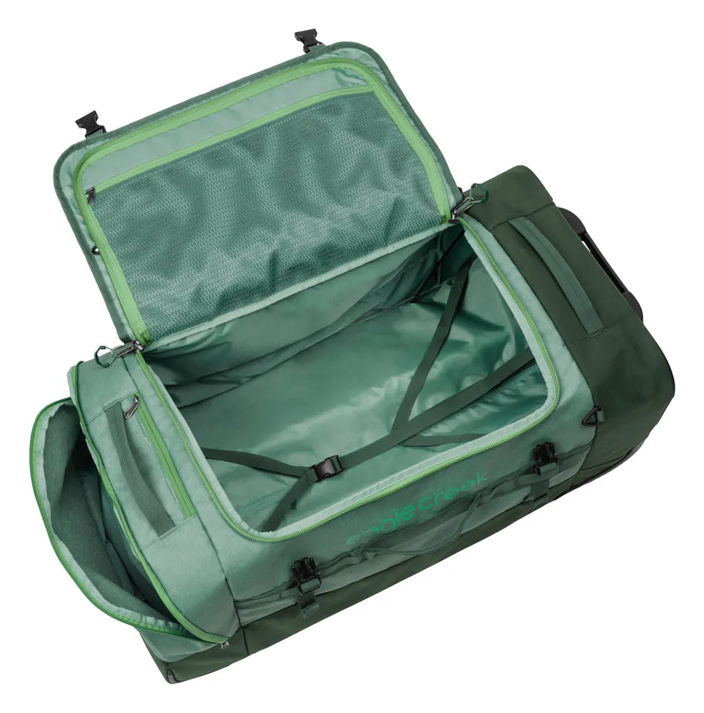 Eagle Creek Cargo Hauler XT Wheeled Luggage Duffel with Telescoping Handle and Straps, Lockable U-Lid, Top Compartment, and Compression Straps