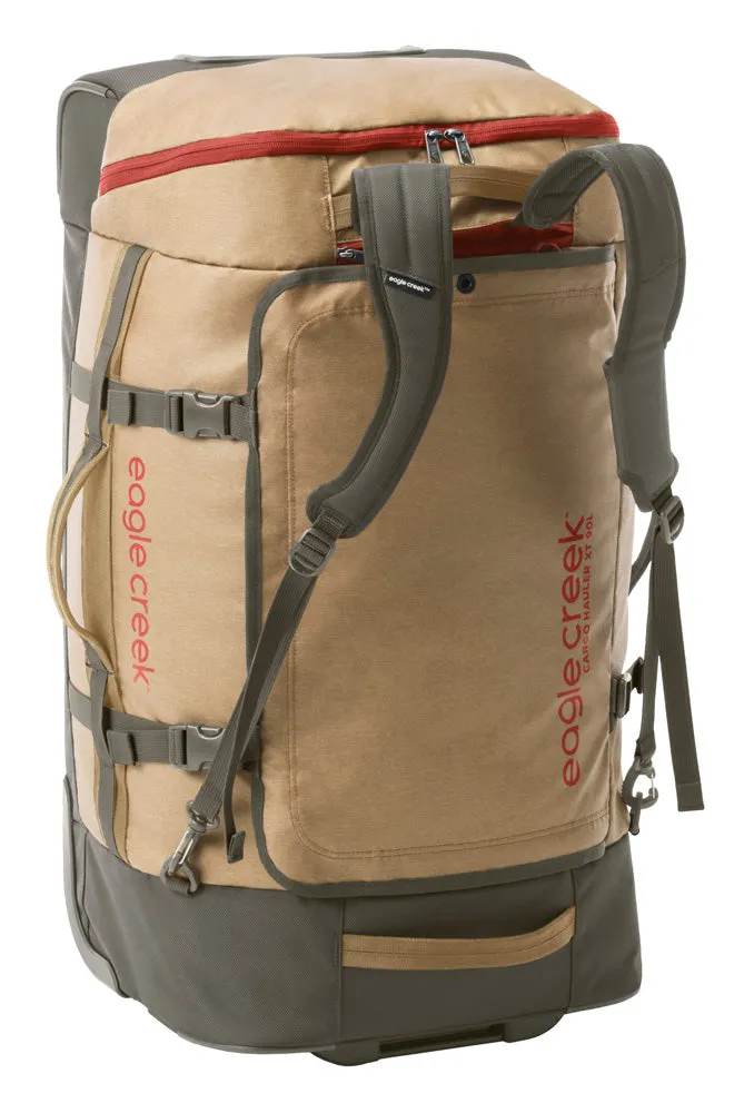 Eagle Creek Cargo Hauler XT Wheeled Luggage Duffel with Telescoping Handle and Straps, Lockable U-Lid, Top Compartment, and Compression Straps