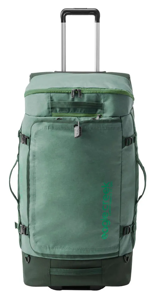 Eagle Creek Cargo Hauler XT Wheeled Luggage Duffel with Telescoping Handle and Straps, Lockable U-Lid, Top Compartment, and Compression Straps