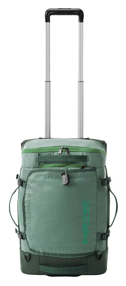 Eagle Creek Cargo Hauler XT Wheeled Luggage Duffel with Telescoping Handle and Straps, Lockable U-Lid, Top Compartment, and Compression Straps