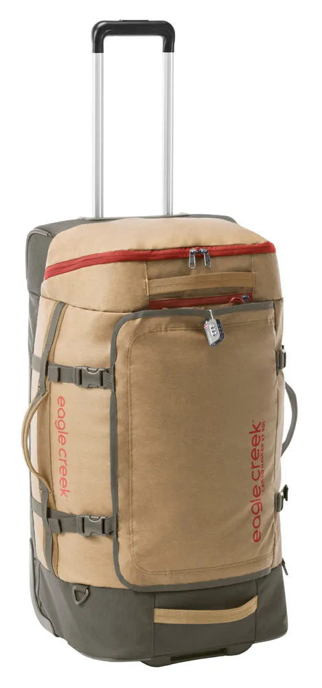 Eagle Creek Cargo Hauler XT Wheeled Luggage Duffel with Telescoping Handle and Straps, Lockable U-Lid, Top Compartment, and Compression Straps