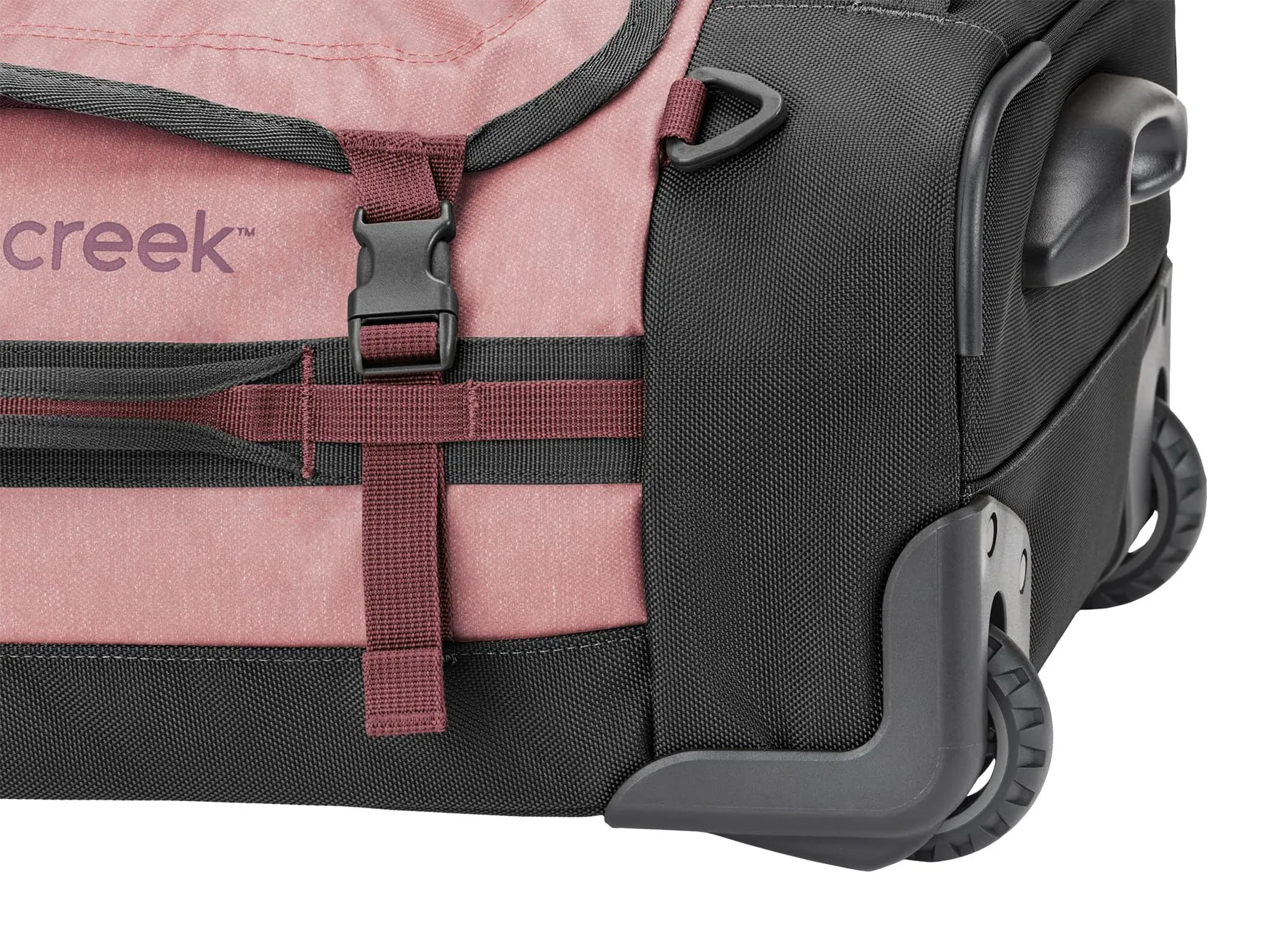 Eagle Creek Cargo Hauler XT Wheeled Luggage Duffel with Telescoping Handle and Straps, Lockable U-Lid, Top Compartment, and Compression Straps