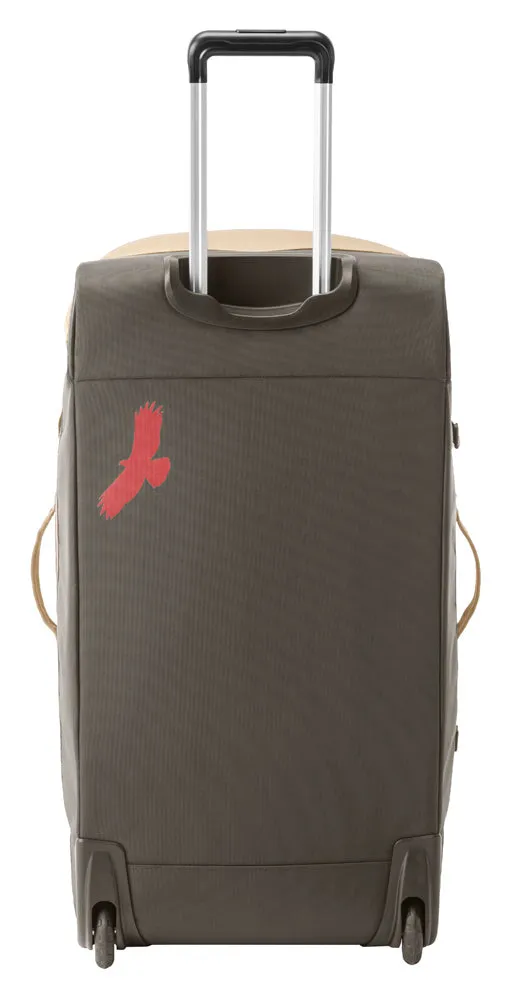 Eagle Creek Cargo Hauler XT Wheeled Luggage Duffel with Telescoping Handle and Straps, Lockable U-Lid, Top Compartment, and Compression Straps